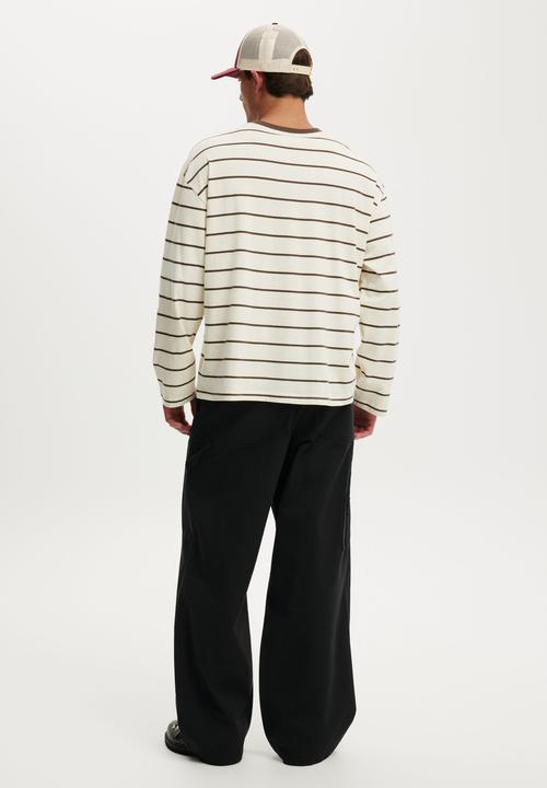 Cotton On - Super Baggy Worker Pant - Onyx