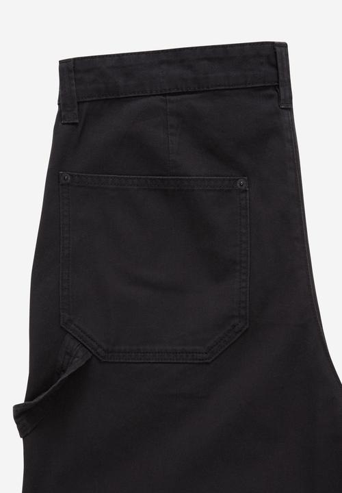 Cotton On - Super Baggy Worker Pant - Onyx