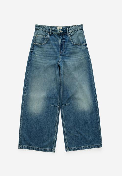 Cotton On - Y2K Super Baggy Jean - Radio Blue