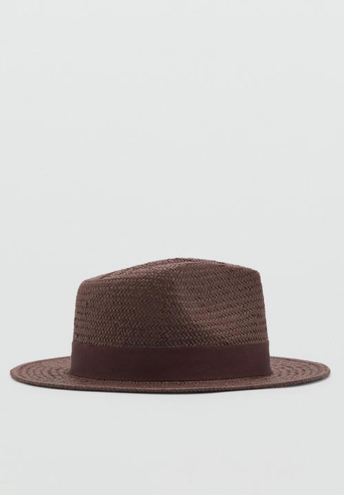 MANGO - City Hat - Dark Brown