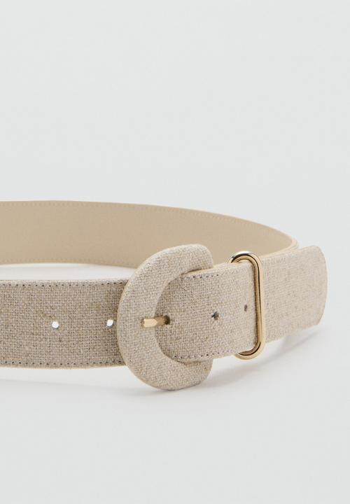 MANGO - Lina Belt - Light Beige