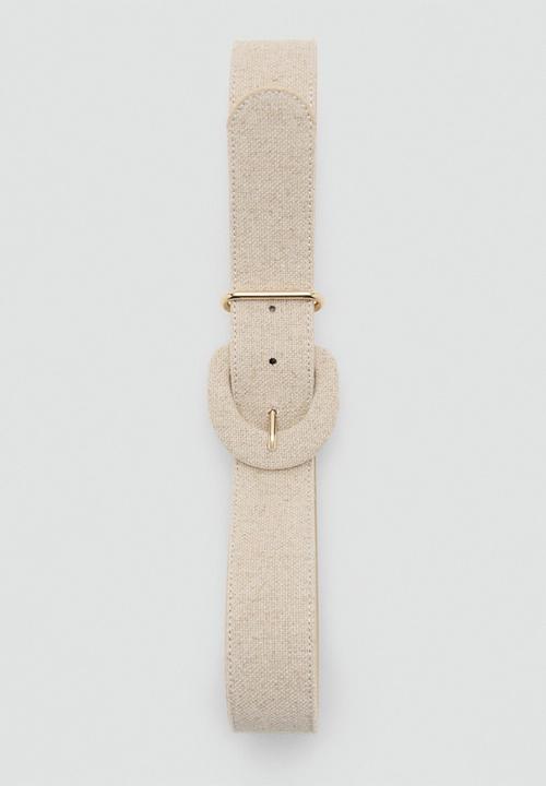 MANGO - Lina Belt - Light Beige