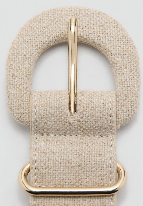 MANGO - Lina Belt - Light Beige