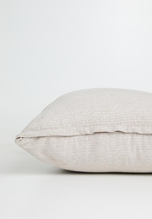Sixth Floor - Stagger Scatter Cushion Cover - Ash