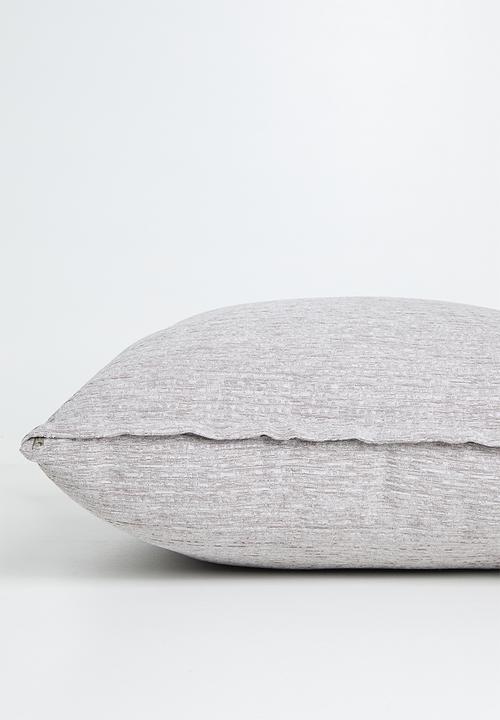Sixth Floor - Stagger Scatter Cushion Cover - Grey