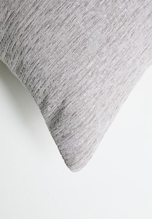 Sixth Floor - Stagger Scatter Cushion Cover - Grey