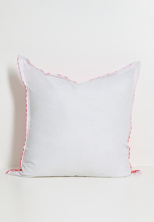 Grey Gardens - Cushion Cover - Pink Stripe