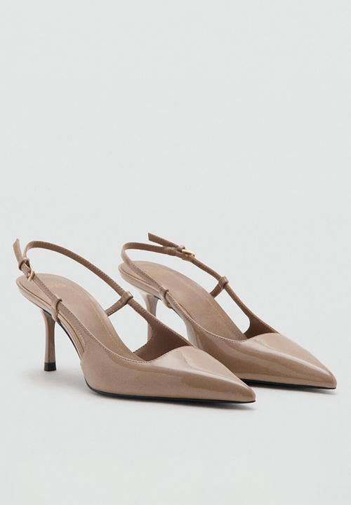 MANGO - Pistacho closed toe slingback - light/pastel pink
