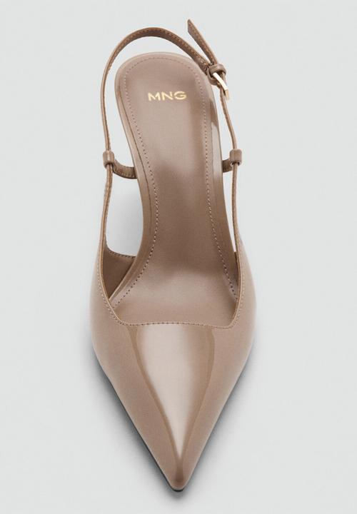 MANGO - Pistacho closed toe slingback - light/pastel pink