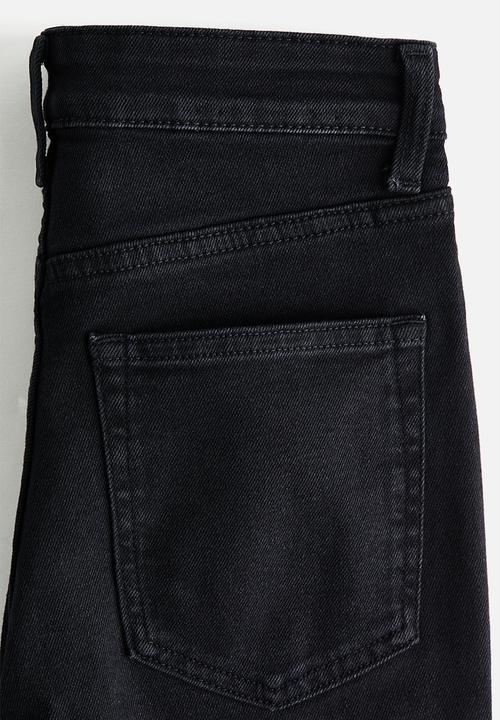 H&M - Skinny high waist jeans - denim black