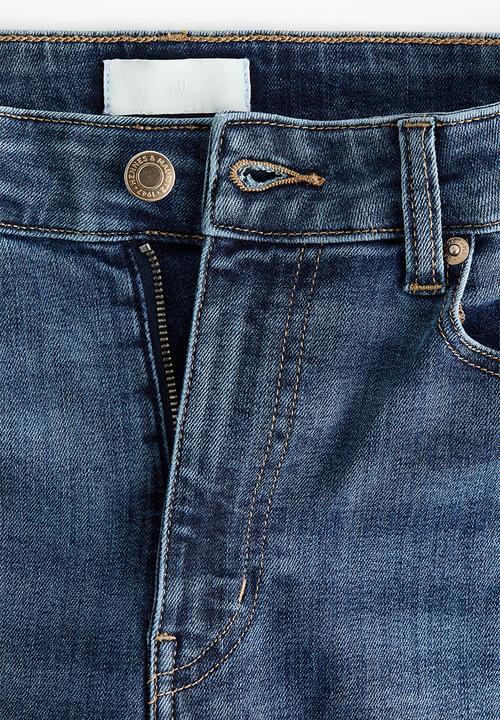 H&M - Skinny high waist jeans - denim blue