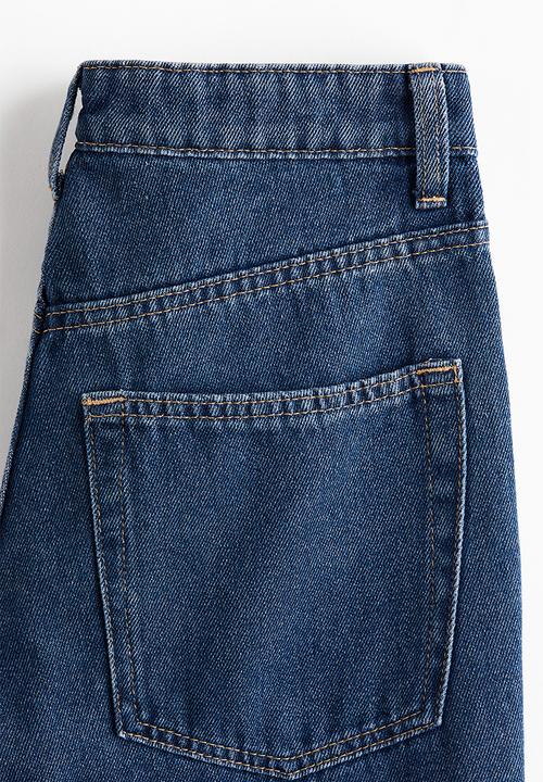 H&M - Straight high jeans - denim blue