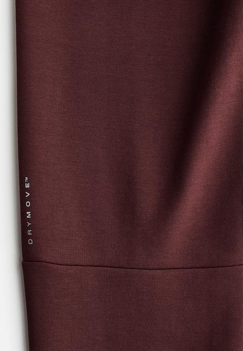 H&M - Slim fit sports joggers with drymove™ - burgundy