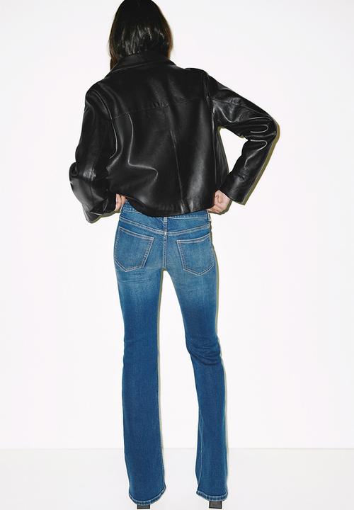 H&M - Flared low jeans - denim blue