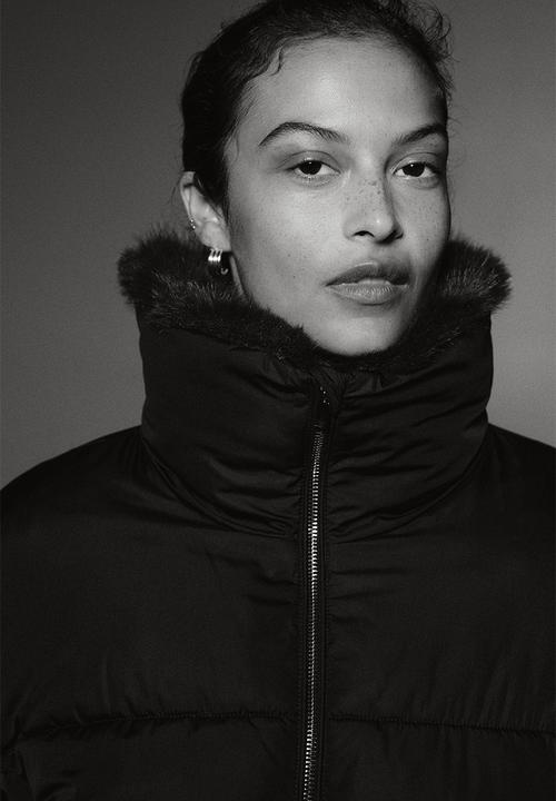 H&M - Oversized puffer jacket - black