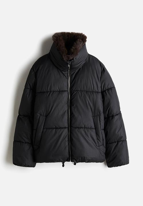 H&M - Oversized puffer jacket - black