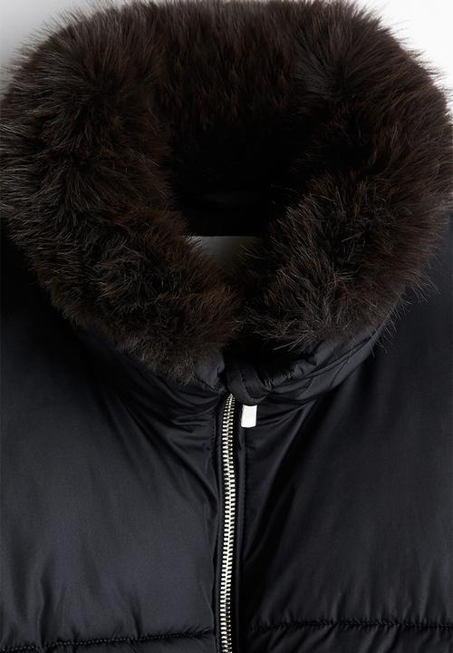 H&M - Oversized puffer jacket - black