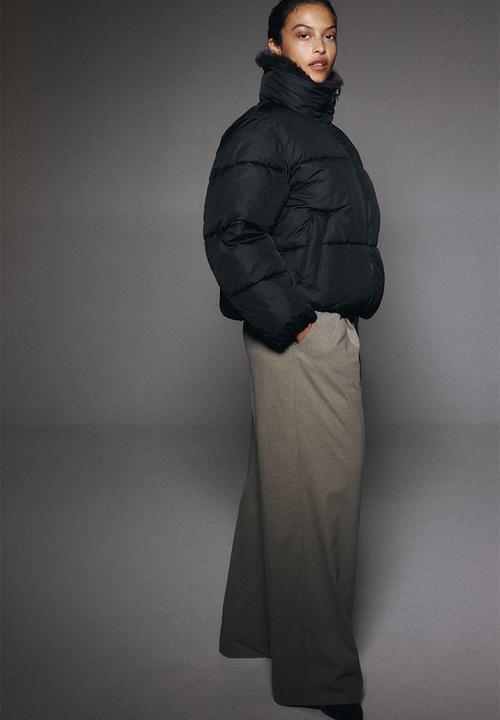 H&M - Oversized puffer jacket - black