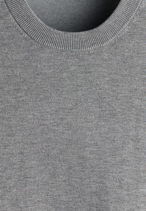H&M - Regular fit fine-knit jumper - grey marl