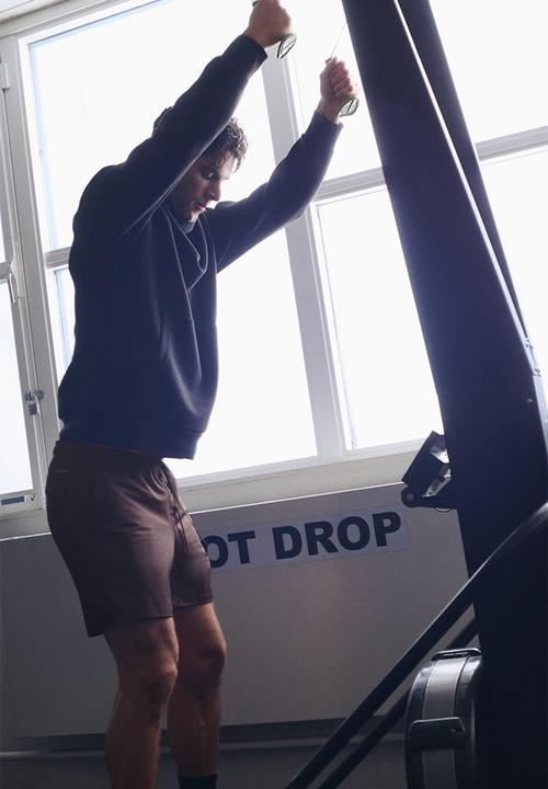 H&M - Sports shorts with drymove™ - dark brown
