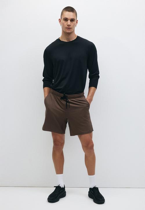 H&M - Sports shorts with drymove™ - light brown