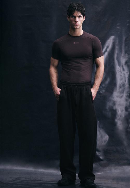 H&M - Loose fit sports joggers - black