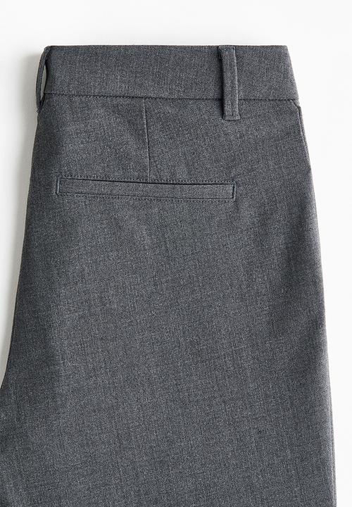 H&M - Flared tailored trousers - dark grey