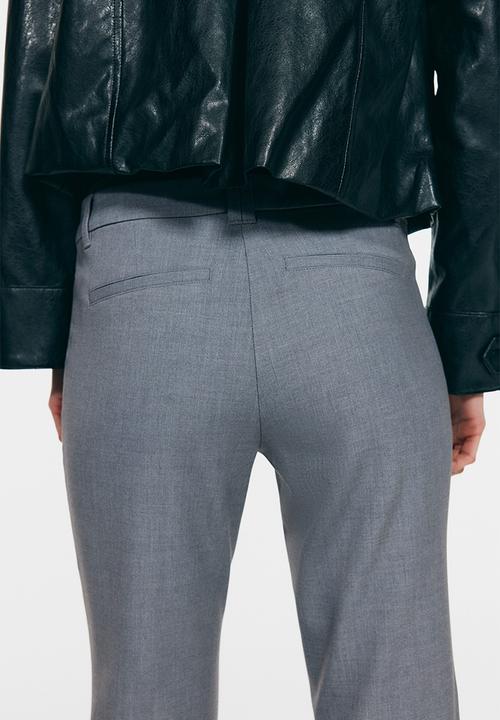 H&M - Flared tailored trousers - grey
