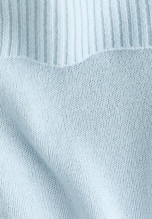 H&M - Knitted yoga pants - light blue