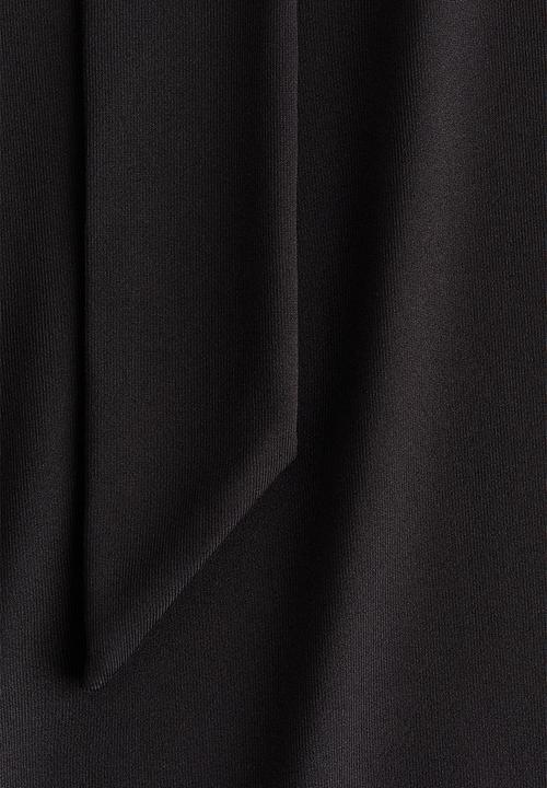 H&M - Scarf-detail top - black