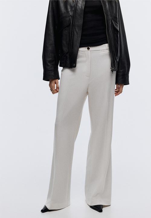 H&M - Tailored trousers - white