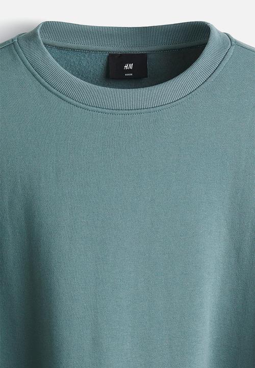 H&M - Loose fit sweatshirt - teal
