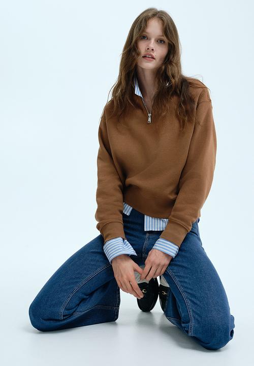 H&M - Flared high jeans - denim blue