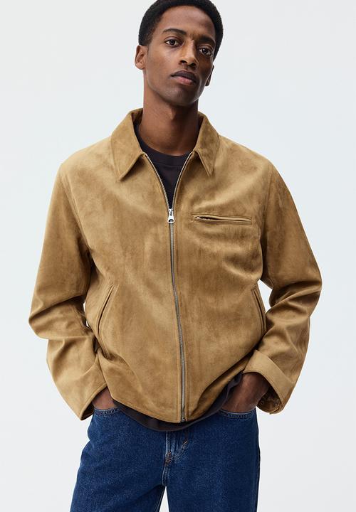 H&M - Collared jacket - dark beige