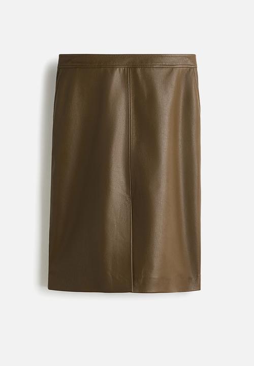 H&M - Pencil skirt - brown