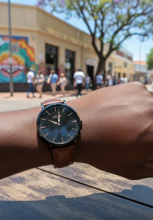 ARVO Leather Watch CM-1ARVB-5L - Brown