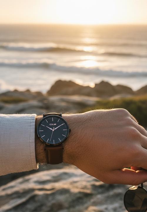 ARVO Leather Watch CM-1ARVB-5L - Brown