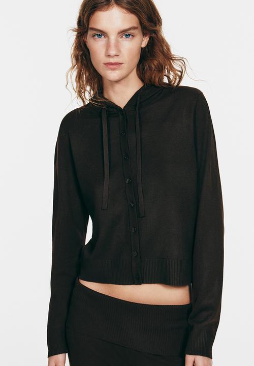 H&M - Hooded cardigan - dark brown