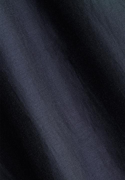 H&M - A-line midi skirt - navy blue