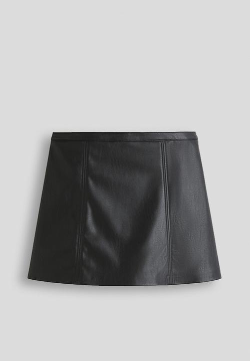 H&M - A-line mini skirt - black