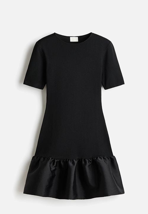 H&M - Knitted dress - black