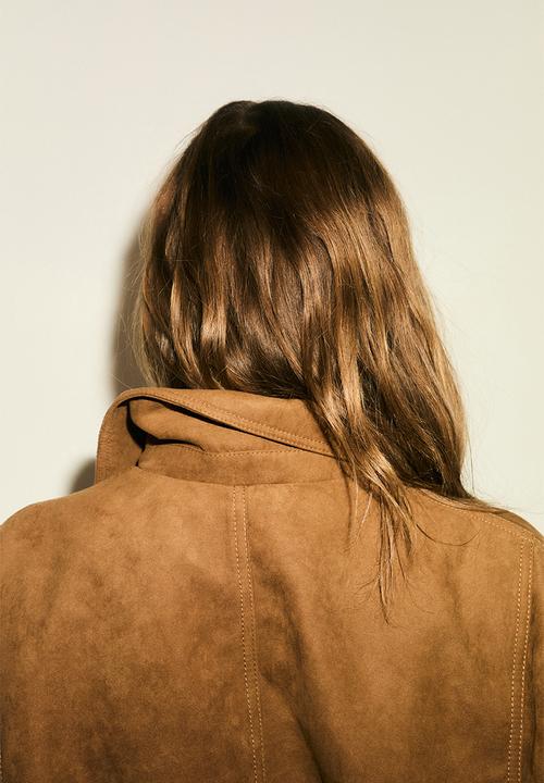 H&M - Napped jacket - dark beige