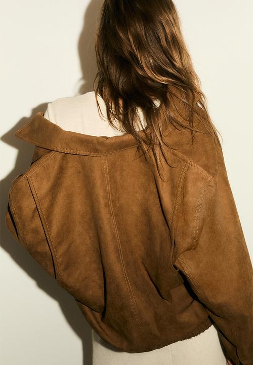 H&M - Napped jacket - dark beige