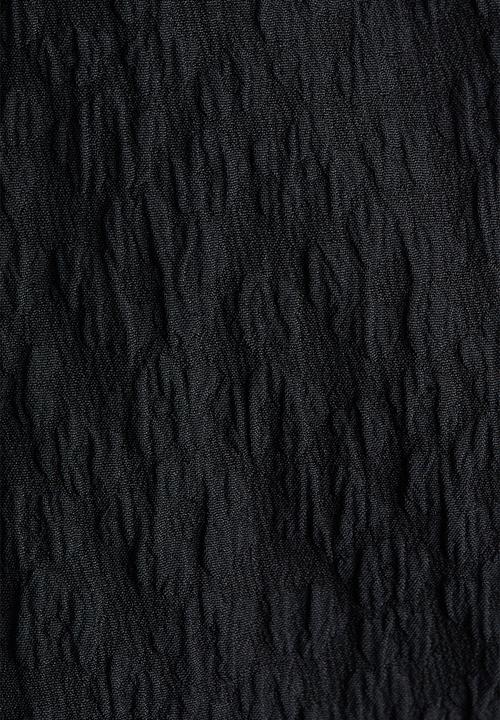 H&M - Jacquard-weave strappy dress - black