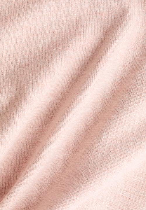 H&M - Puff-sleeved jumper - light coral pink