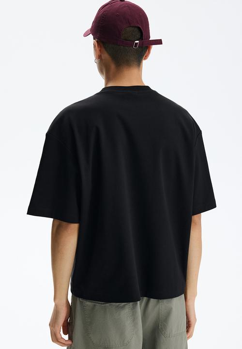 H&M - Oversized fit t-shirt - black