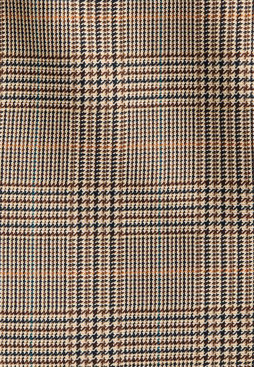 H&M - Twill vest top - light beige/checked