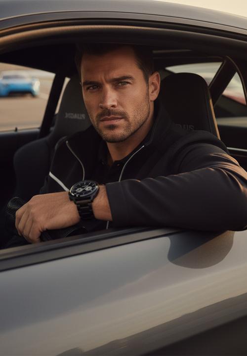 Colmi - ONYX  Steel Chronograph Watch CM-1ONYB-1D - Black