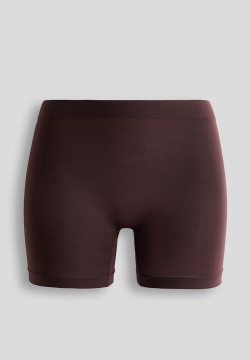 H&M - Seamless light shape bikers - dark brown