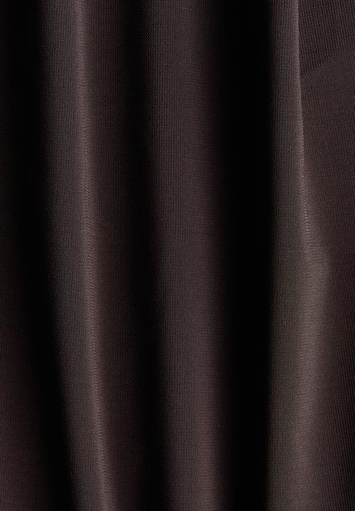 H&M - Cowl-neck shoulder-pad body - dark brown